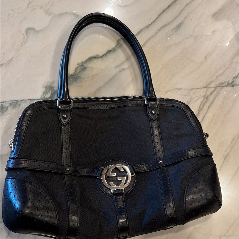 Gucci Interlocking G Reins Shoulder Bag